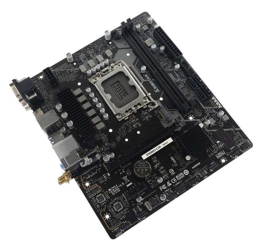 BIOSTAR μητρική B760MX2-E D4, 2x DDR4, s1700, uATX, 2.5G LAN, Ver. 6.0 3 BIOSTAR μητρική B760MX2-E D4, 2x DDR4, s1700, uATX, 2.5G LAN, Ver. 6.0