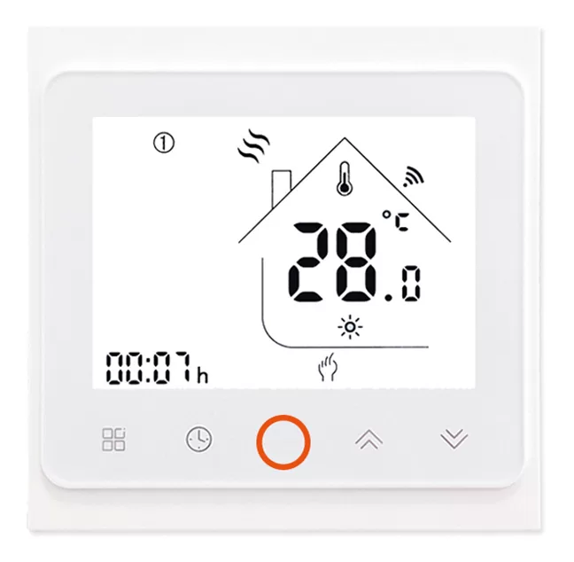 Θερμοστάτης αερίου BHT-002-GC, χωνευτός, λευκός 3 Θερμοστάτης αερίου BHT-002-GC, χωνευτός, λευκός