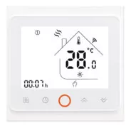 Smart θερμοστάτης αερίου BHT-002-GCLW, WiFi, χωνευτός, λευκός 1