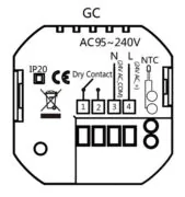 Smart θερμοστάτης αερίου BHT-009GCLW, WiFi, χωνευτός, μαύρος 8 Smart θερμοστάτης αερίου BHT-009GCLW, WiFi, χωνευτός, μαύρος 2