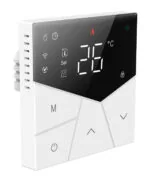 Smart θερμοστάτης πετρελαίου BHT-15GBLW, WiFi, χωνευτός, μαύρος 3