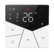 Smart θερμοστάτης αερίου BHT-15GCLW, WiFi, χωνευτός, μαύρος 1