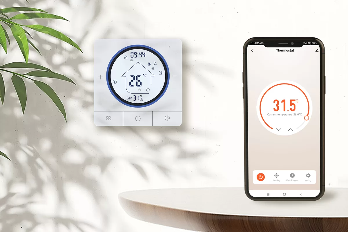 Smart θερμοστάτης αερίου BHT-800WM-GCLW, WiFi, επιτοίχιος, λευκός 4 Smart θερμοστάτης αερίου BHT-800WM-GCLW, WiFi, επιτοίχιος, λευκός - Image 2