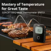 SONOFF smart θερμόμετρο barbeque BMT01 με 2x αισθητήρες, έως 300 °C, μαύρο 2