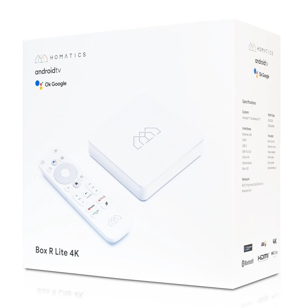 HOMATICS TV Box R Lite 4K, 2/32GB, WiFi, Google πιστοποίηση, Android 12 10 HOMATICS TV Box R Lite 4K, 2/32GB, WiFi, Google πιστοποίηση, Android 12 - Image 8