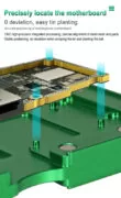JLY βάση επισκευής motherboard BST-1023APLUS για iPhone, με BGA stencils 3