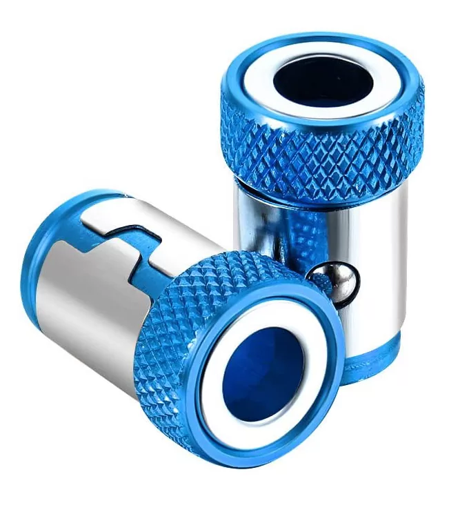BEST μαγνητικός αντάπτορας BST-1111 για μύτες HEX 1/4", μπλε 3 BEST μαγνητικός αντάπτορας BST-1111 για μύτες HEX 1/4", μπλε