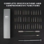 BEST σετ κατσαβίδι ακριβείας BST-1311 με 42 μύτες, με θήκη, 45τμχ 2