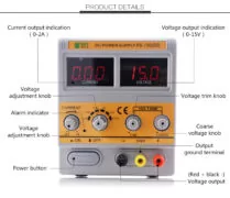 BEST Power supply BST-1502DD, 12V 3