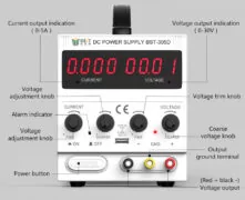 BEST Power supply BST-305D, 30V/5A, AC/DC, 8x USB 6