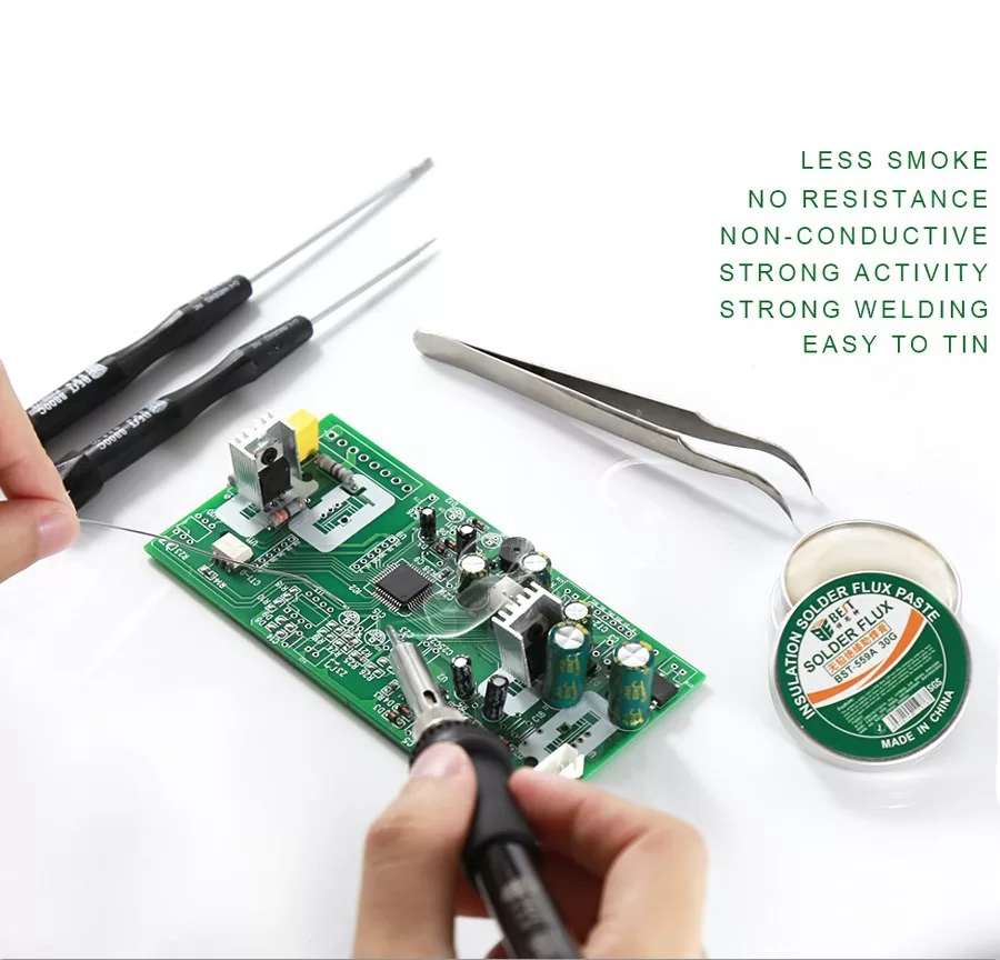 BEST Flux Solder paste συγκόλλησης BST-559A-30, lead free, 30gr 5 BEST Flux Solder paste συγκόλλησης BST-559A-30, lead free, 30gr - Image 3