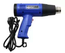BEST Πιστόλι θερμού αέρα BST-8016D, LCD, 1600W, μπλε 2