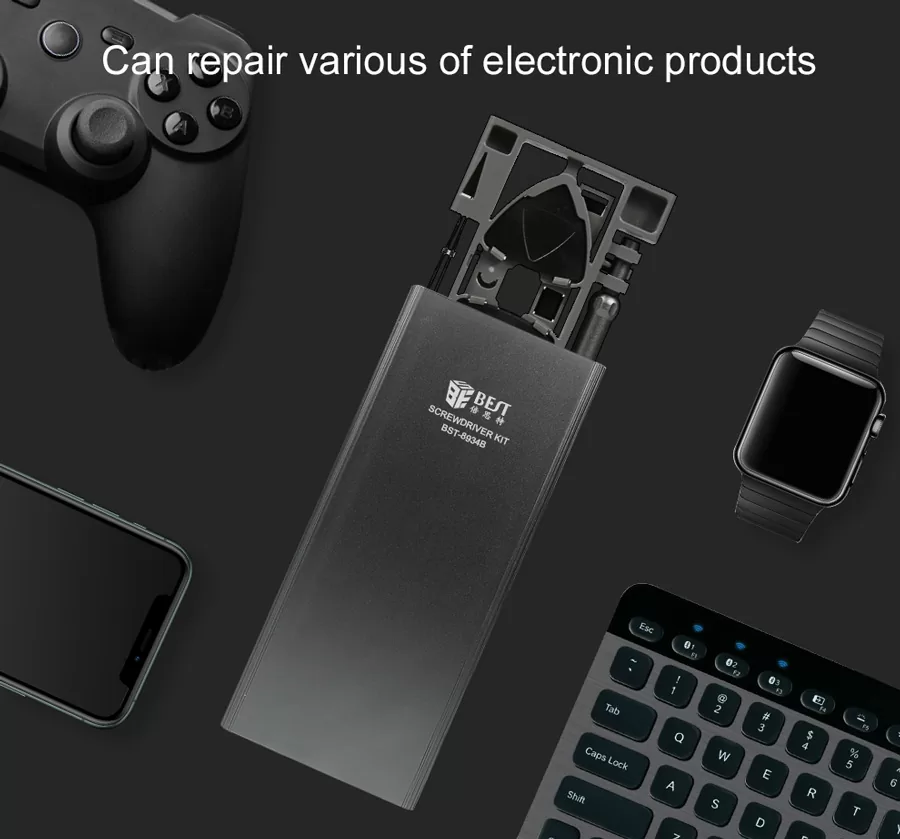 BEST σετ εργαλείων με κατσαβίδια ακριβείας BST-8934B, κασετίνα, 24τμχ 7 BEST σετ εργαλείων με κατσαβίδια ακριβείας BST-8934B, κασετίνα, 24τμχ - Image 5