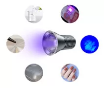BEST Λάμπα φωτοπολυμερισμού LED UV BST-9146, 5V 10W, γκρι 2
