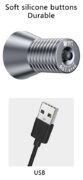BEST Λάμπα φωτοπολυμερισμού LED UV BST-9146, 5V 10W, γκρι 5