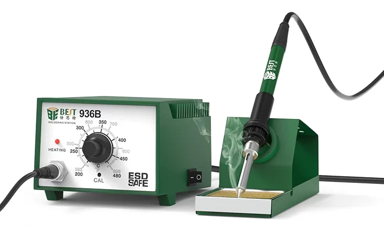 BEST σταθμός κόλλησης BST-936B με κολλητήρι, 45W, 480°C 3 BEST σταθμός κόλλησης BST-936B με κολλητήρι, 45W, 480°C