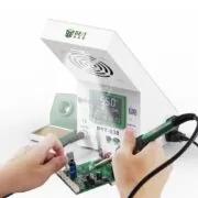 BEST Soldering Station BST-938 με σταθμό απορόφησης καπνού και LED φως 5