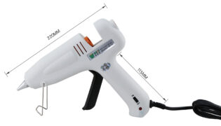 BEST Πιστόλι θερμικής σιλικόνης BST-B-F, 40W, λευκό 5