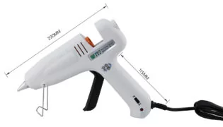 BEST Πιστόλι θερμικής σιλικόνης BST-B-F, 40W, λευκό 5