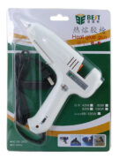 BEST Πιστόλι θερμικής σιλικόνης BST-B-F, 40W, λευκό 6