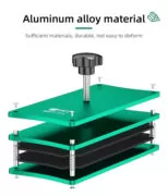 BEST σφιγκτήρας για κόλληση οθόνης BST-P1, έως 8.5", πράσινος 4