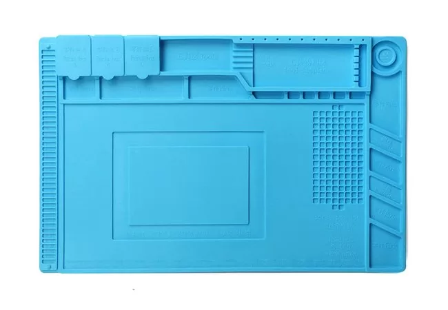 BEST βάση εργασίας S-160, αντιστατική, ελαστική, 30 x 45cm, μπλε 3 BEST βάση εργασίας S-160, αντιστατική, ελαστική, 30 x 45cm, μπλε