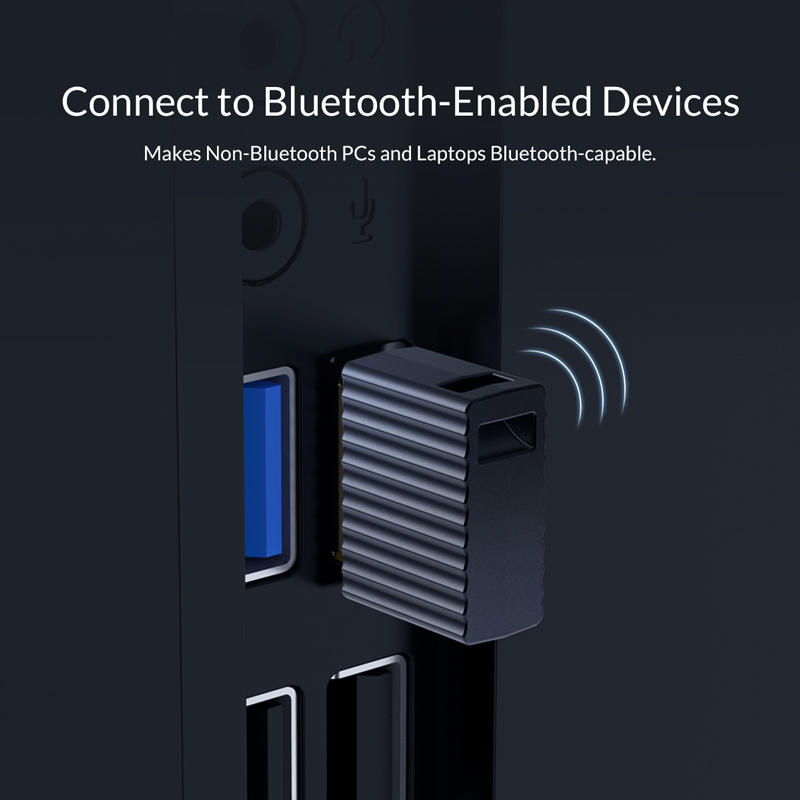 ORICO USB αντάπτορας Bluetooth 5.0 BTA-508, μαύρος 4 ORICO USB αντάπτορας Bluetooth 5.0 BTA-508, μαύρος - Image 2