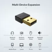 ORICO USB αντάπτορας Bluetooth 5.0 BTA-508, μαύρος 3