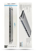 POWERTECH docking station BYL-2003, 11 θυρών, βάση laptop, USB-C, γκρι 11 POWERTECH docking station BYL-2003, 11 θυρών, βάση laptop, USB-C, γκρι 5