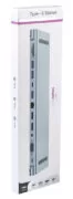 POWERTECH docking station BYL-2003U2, 12 θυρών, βάση laptop, USB-C, γκρι 5