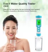 NOYAFA tester ποιότητας νερού C-600, TDS/EC/PH/SALT/S.G/ORP/0-60 °C 13 NOYAFA tester ποιότητας νερού C-600, TDS/EC/PH/SALT/S.G/ORP/0-60 °C 2