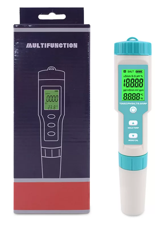 NOYAFA tester ποιότητας νερού C-600, TDS/EC/PH/SALT/S.G/ORP/0-60 °C 10 NOYAFA tester ποιότητας νερού C-600, TDS/EC/PH/SALT/S.G/ORP/0-60 °C - Image 8
