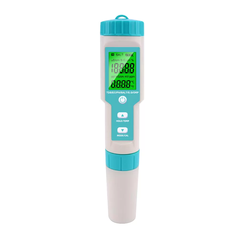 NOYAFA tester ποιότητας νερού C-600, TDS/EC/PH/SALT/S.G/ORP/0-60 °C 3 NOYAFA tester ποιότητας νερού C-600, TDS/EC/PH/SALT/S.G/ORP/0-60 °C