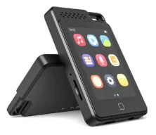RUIZU MP3 player C1 με οθόνη αφής 2.4", 32GB, Bluetooth, ελληνικό μενού, μαύρο