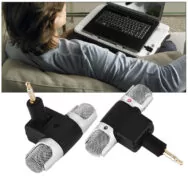 POWERTECH mini μικρόφωνο CAB-J041, stereo, 3.5mm 2