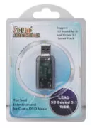 CAB-U036 Εξωτερική Κάρτα Ήχου USB 5.1 Surround με Μικρόφωνο και Ακουστικά 2
