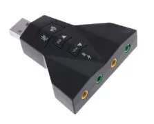CAB-U037 Εξωτερική Κάρτα Ήχου USB 7.1 Surround με Μικρόφωνο και Ακουστικά