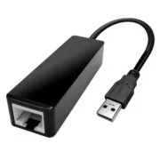POWERTECH αντάπτορας δικτύου CAB-U038, USB, 100Mbps Ethernet, μαύρος 1