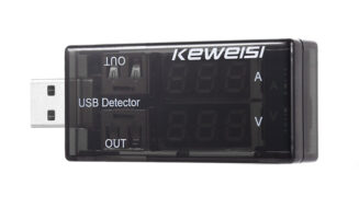 KEWEISI Συσκευή ελέγχου θύρας USB KWS-10VA, 2x USB Output, 3-9V 2