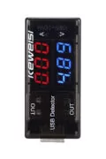 KEWEISI Συσκευή ελέγχου θύρας USB KWS-10VA, 2x USB Output, 3-9V 1