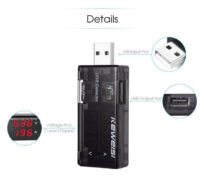 KEWEISI Συσκευή ελέγχου θύρας USB KWS-10VA, 2x USB Output, 3-9V 3