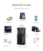 KEWEISI Συσκευή ελέγχου θύρας USB KWS-10VA, 2x USB Output, 3-9V 4