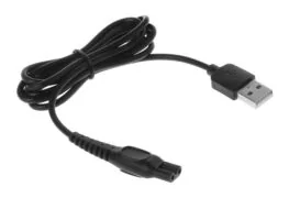 POWERTECH καλώδιο τροφοδοσίας USB CAB-U147, 10.3x5mm, 1m, μαύρο 1