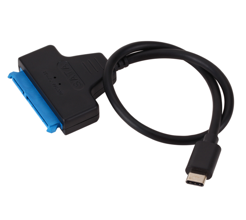 POWERTECH καλώδιο σύνδεσης HDD/SSD CAB-UC060, USB-C σε SATA 6Gbps, μαύρο 3 POWERTECH καλώδιο σύνδεσης HDD/SSD CAB-UC060, USB-C σε SATA 6Gbps, μαύρο