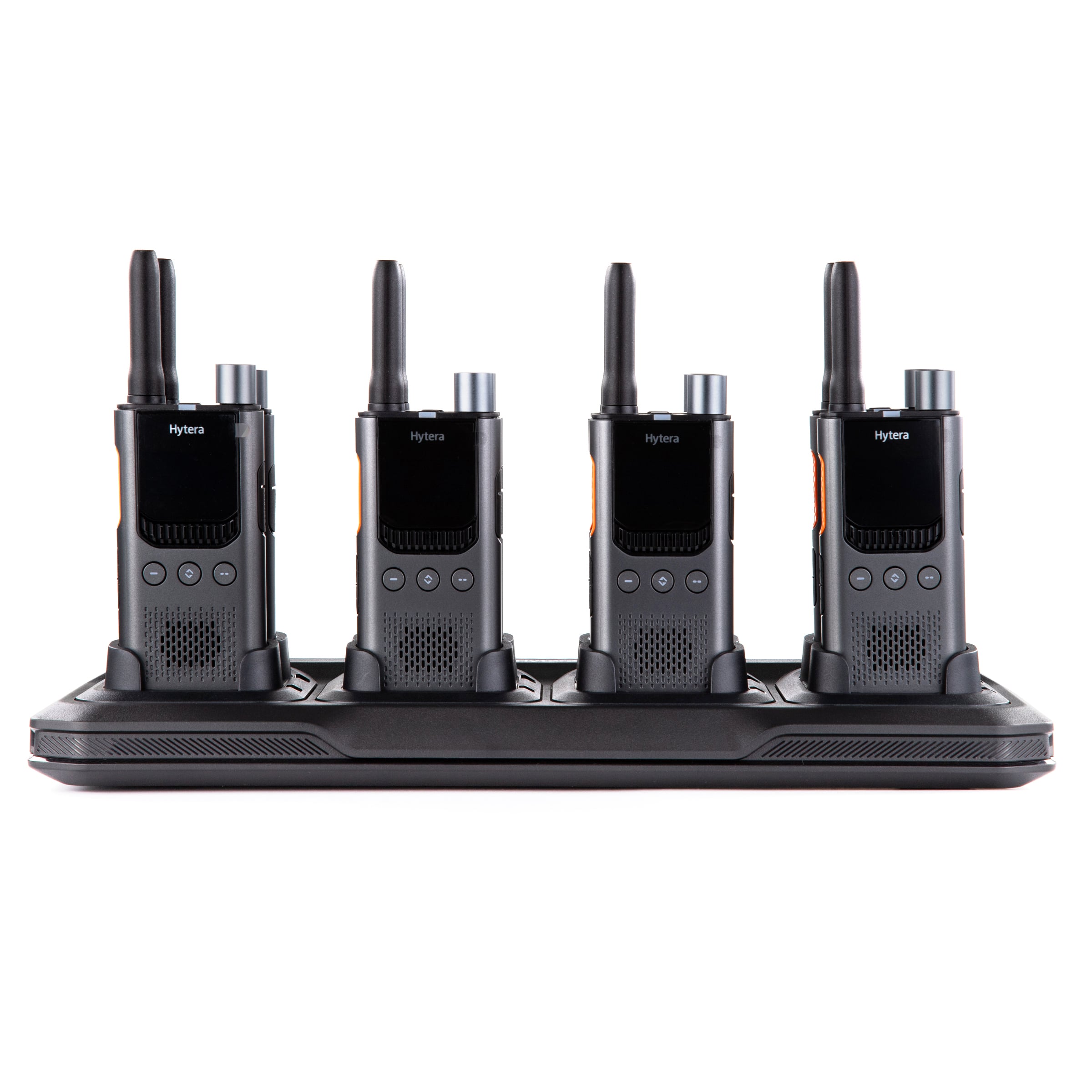 Pack 8 Hytera S1 Pro UHF (Grey) + Πολλαπλός Φορτιστής – DMR Digital, έως 3W