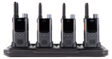 Pack 8 Hytera S1 Pro PMR-446 (Grey) + Πολλαπλός Φορτιστής – Digital+Analog, AI Noise Cancellation
