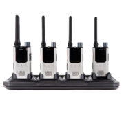 Pack 8 Hytera S1 Pro UHF (White Pearl) + Πολλαπλός Φορτιστής – DMR Digital, έως 3W 1