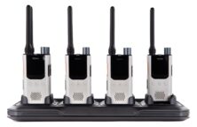 Pack 8 Hytera S1 Pro UHF (White Pearl) + Πολλαπλός Φορτιστής – DMR Digital, έως 3W