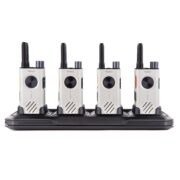 Pack 8 Hytera S1 UHF (White Pearl) Walkie-Talkie + Πολλαπλός Φορτιστής – Επαγγελματικό UHF 1