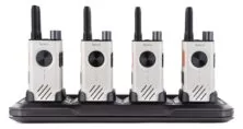 Pack 8 Hytera S1 UHF (White Pearl) Walkie-Talkie + Πολλαπλός Φορτιστής – Επαγγελματικό UHF